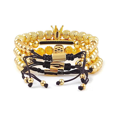 3pce Skull Crown Royal - xquisitjewellery