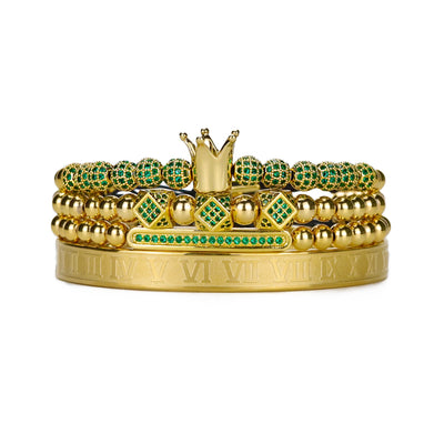 Luxury 4 Piece King Royal Set-Ghost - xquisitjewellery