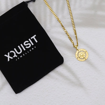 Compass Necklace - xquisitjewellery