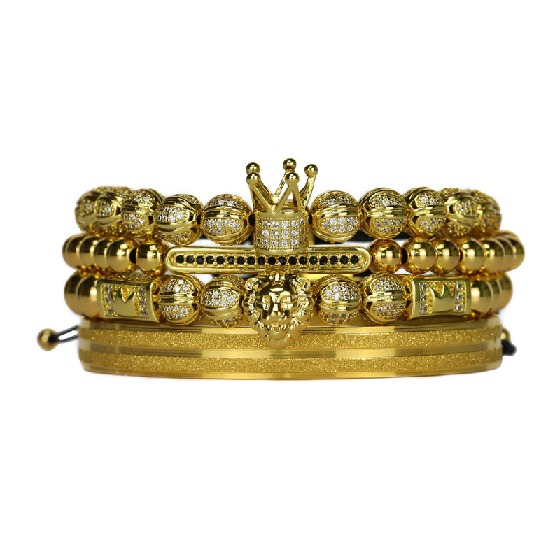 4pce Royal Lion Set - xquisitjewellery