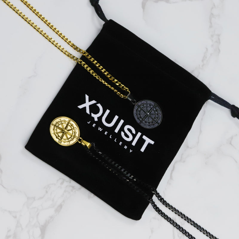 Compass Necklace V1 - xquisitjewellery