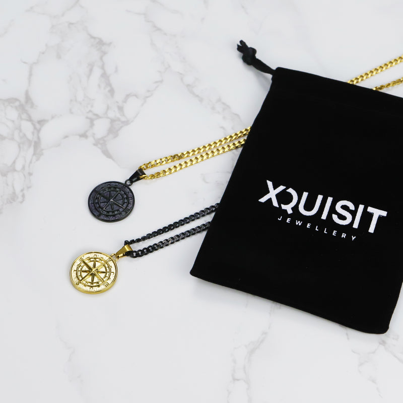 Compass Necklace V1 - xquisitjewellery