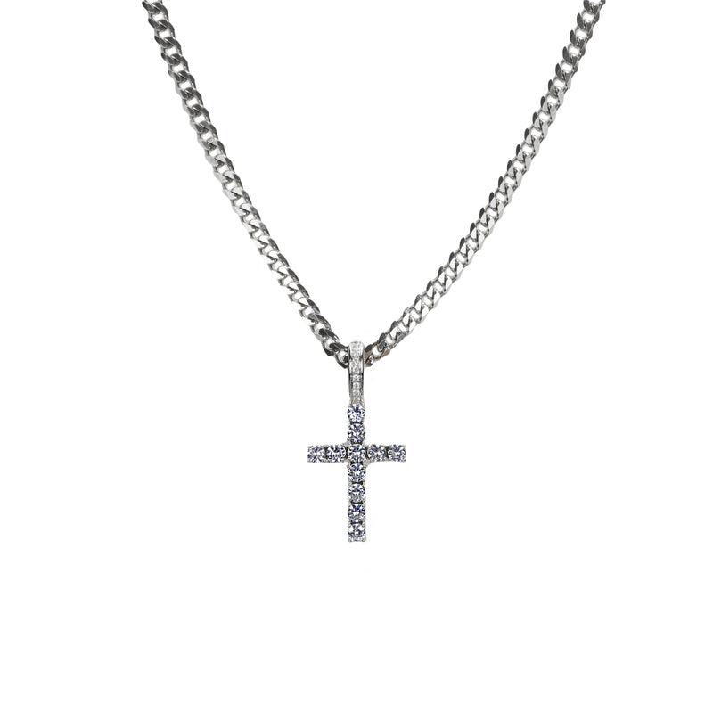 Iced Cross Necklace