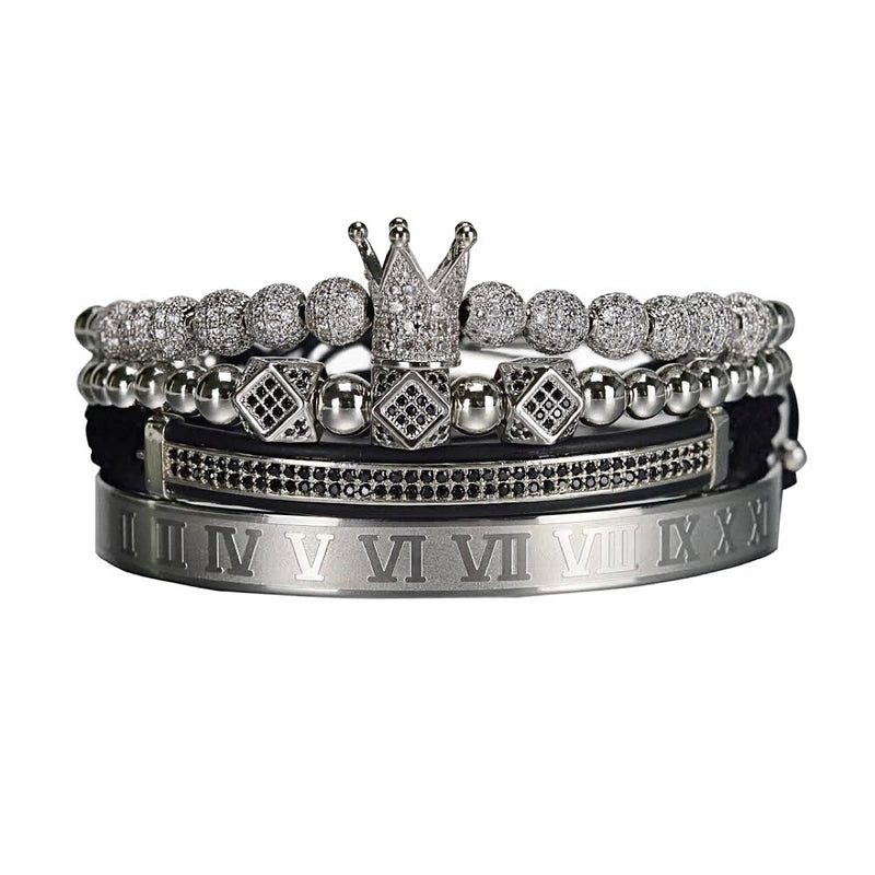 Luxury 4 Piece Crown Royal Set - xquisitjewellery