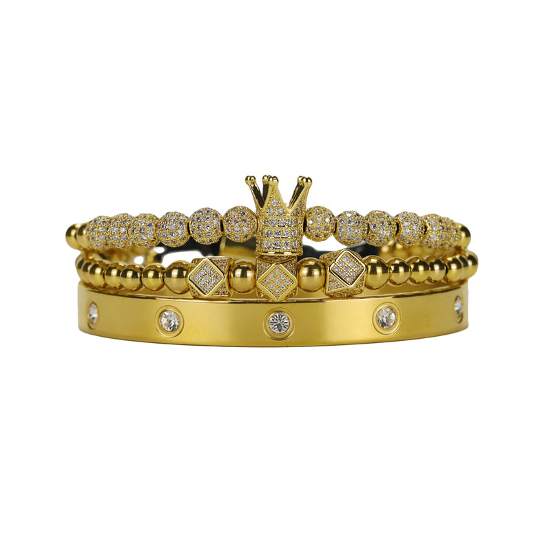 3pce Crown Set - xquisitjewellery