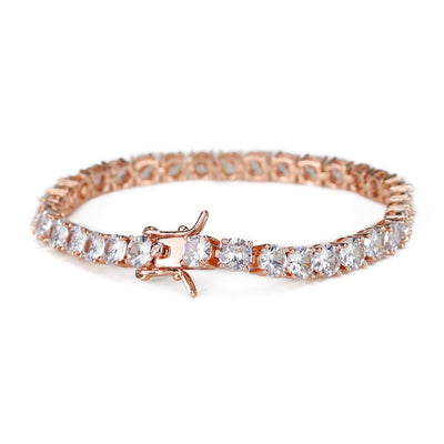 5mm Rose Gold Tennis Bracelet - xquisitjewellery